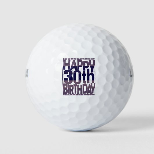 3e verjaardag_grunge gevolgen golfballen (Voorkant)