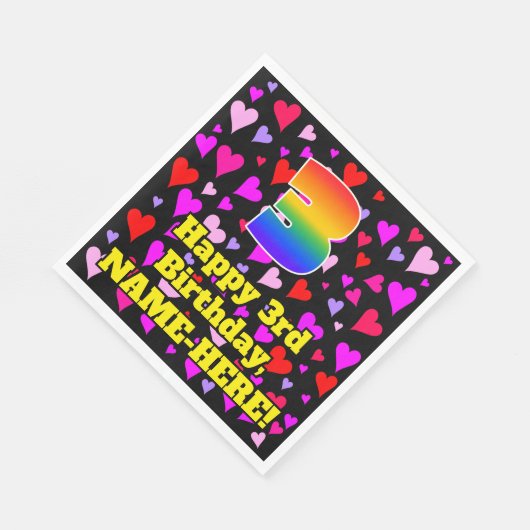 3e verjaardag: Het liefhebbende Kunstpatroon, Rege Servet (Hoek)