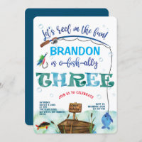 3e verjaardag kleine visser, weg vissen