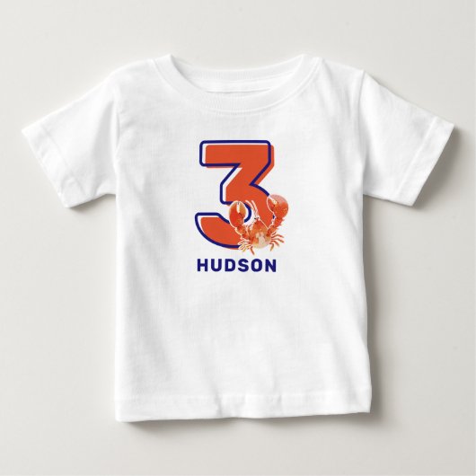 3e verjaardag kreeft eregast (Voorkant)