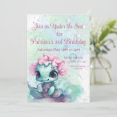 3e verjaardag, onder het Zee Kaart (Staand voorkant)