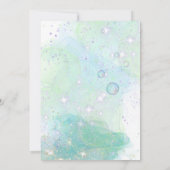 3e verjaardag, onder het Zee Kaart (Achterkant)