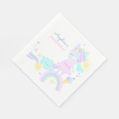 3e Verjaardag Papier servet. Servet (Hoek)