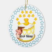 3e Verjaardag Party Muis Verjaardag ornamenten (Links)