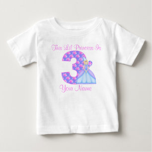 3e verjaardag prinses T-Shirt