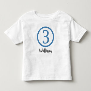 3e Verjaardag  T-Shirt Boy