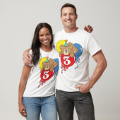 3e verjaardag Teddy Bear (2) T-shirt (Unisex)