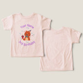 3e verjaardag tijger (Ontwerp Voorkant & Achterkant)