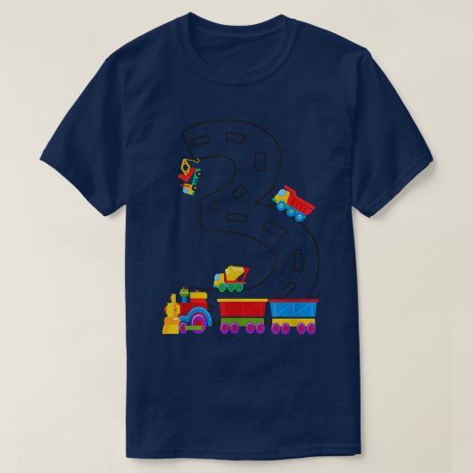 3e verjaardag van de derde verjaardag van de Oude  T-shirt (Design voorkant)