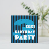 3e verjaardag van de tribune en de strepen Z03P Kaart (Staand voorkant)