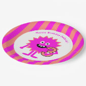 3e verjaardag van het kleine bevliegende bevruchtr papieren bordje (Gekanteld)