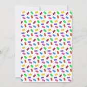 3e verjaardag van kind kaart (Achterkant)