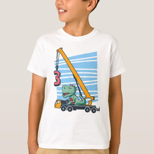 3e verjaardag voor de 3-jarige Kinderen B-dag T-shirt (Voorkant)