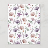 3e verjaardag Zeemeermin Party (Achterkant)