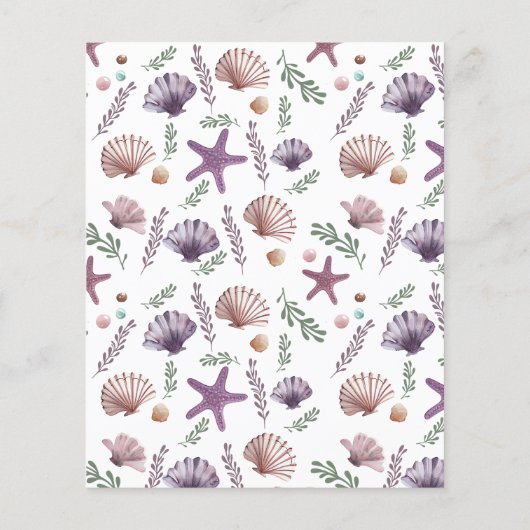 3e verjaardag Zeemeermin Party (Achterkant)