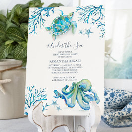 3e verjaardagsfeestje onder het Zee Kaart