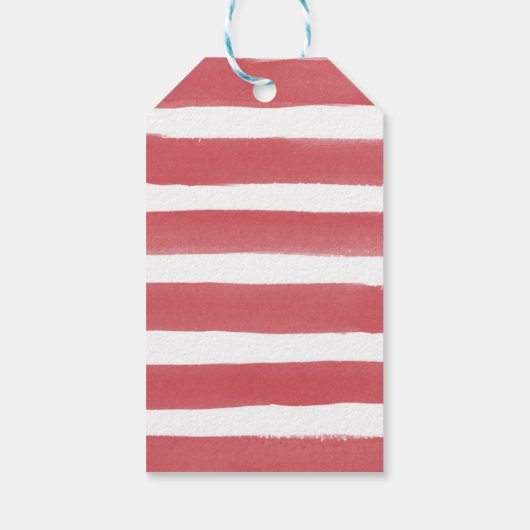 3e Verjaardagsfeestje Sterren en Strepen 4 juli Cadeaulabel (Achterkant)