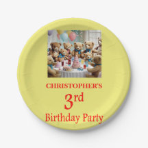 3e verjaardagsfeestje Teddy Bears Party