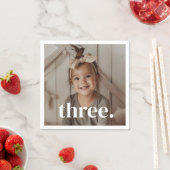 3e verjaardagsfoto - drie servet (Insitu)