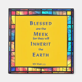 3e zaligheid van Jezus' preek op de berg Magneet