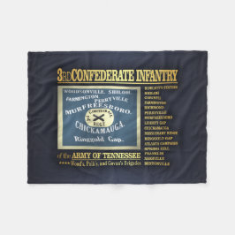 3e Zuidelijke Infanterie (BA2) Fleece Deken