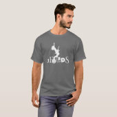 3Folds meisje T-shirt (Voorkant volledig)