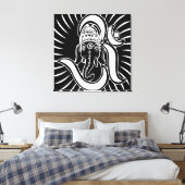 3FT x 3FT GANESH WALL GRAPHIC ART Canvas Afdruk (Insitu (Slaapkamer))