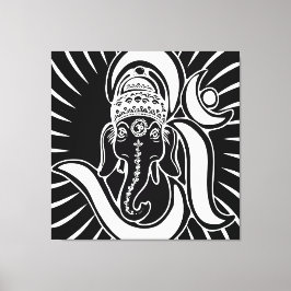 3FT x 3FT GANESH WALL GRAPHIC ART Canvas Afdruk