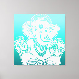 3FT x 3FT GANESH WALL GRAPHIC ART Canvas Afdruk