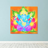 3FT x 3FT GANESH WALL GRAPHIC Batik Canvas Afdrukk (Insitu (Houten vloer))
