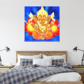 3FT x 3FT GANESH WALL GRAPHIC Batik Canvas Afdrukk (Insitu (Slaapkamer))