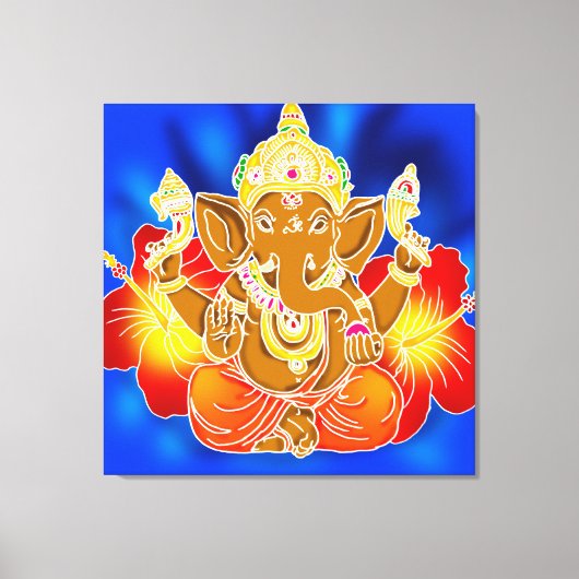3FT x 3FT GANESH WALL GRAPHIC Batik Canvas Afdrukk (Voorkant)