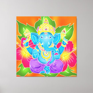 3FT x 3FT GANESH WALL GRAPHIC Batik Canvas Afdrukk Afdruk