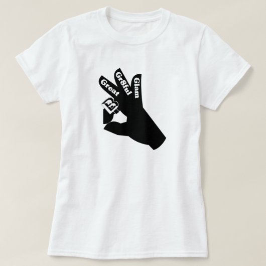 3G Handje T-shirt (Design voorkant)