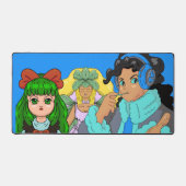 3girls cool design of mouse pad desk mats (Voorkant)