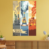 3I/Atlas end of the world posters Canvas Afdruk (Insitu (Woonkamer))