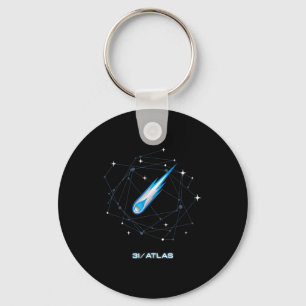3i Atlas Interstellaire Komeet 2025 Ruimte Astrono Sleutelhanger