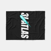 3i_atlas Interstellar Comet Fleece Deken (Voorkant (Horizontaal))