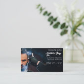 3in1 Barber Shop QRCode Visitekaartje (Staand voorkant)