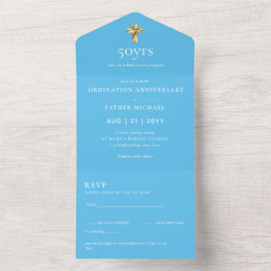 3in1 priesterwijding jubileum UITNODIGING en RSVP 