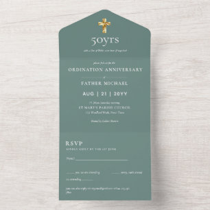 3in1 Priesterwijding Jubileum UITNODIGING en RSVP