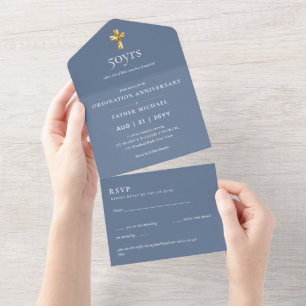 3in1 priesterwijding jubileum UITNODIGING en RSVP 