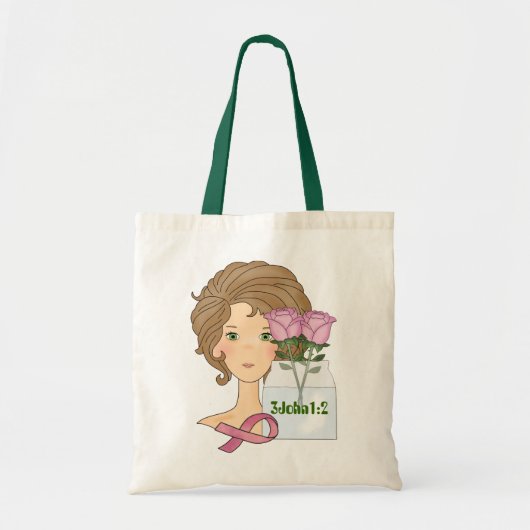 3John1:2 Chemo Bag Tote Bag (Voorkant)