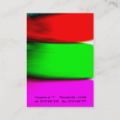 3kleuren visitekaartje (Achterkant)