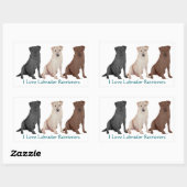 3Labs Rechthoekige Sticker (Vel)