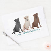 3Labs Rechthoekige Sticker (Envelop)