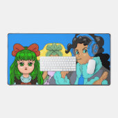 3meisjes cool ontwerp van muismat bureau matten (Keyboard & Muis)