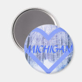 3MICHIGAN WINTER PERIHEART MAGNEET (Voorkant / Achterkant)