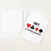 3NT Mijn favoriete contract Vier Kaart Suits Bridg Planner (Display)