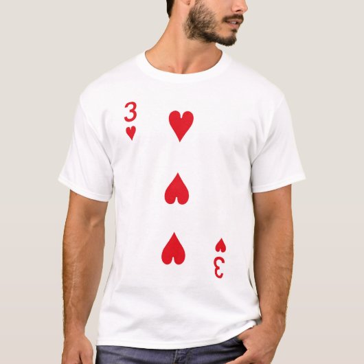 3ofHearts T-shirt (Voorkant)